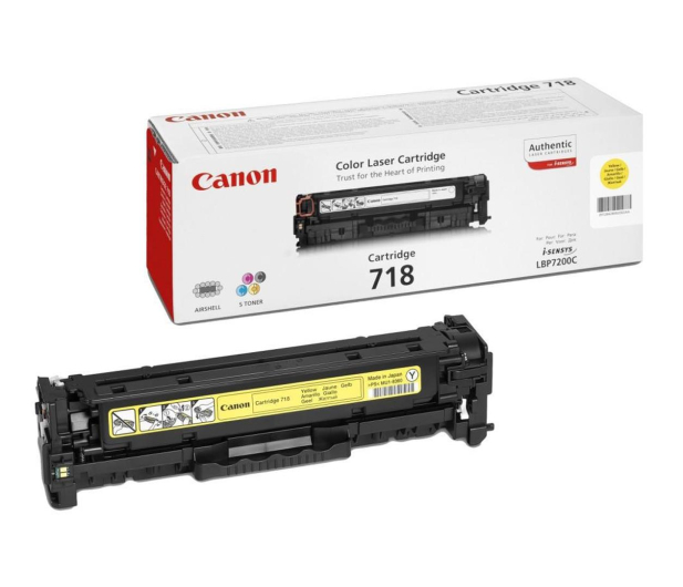 CANON CLBP-718 YELLOW - 79290 - zdjęcie